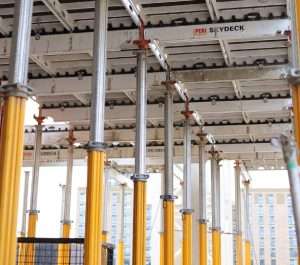 Specialist concrete contractor 4D Structures is working with formwork supplier PERI UK to deliver the frames for the UNITE Students accommodation on the Central Quay development in Glasgow.