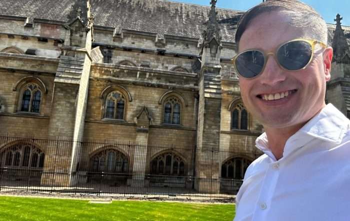 Chris Reilly from Zeuner at House of Commons.